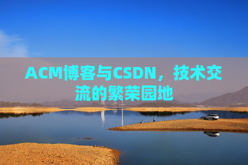 ACM博客与CSDN，技术交流的繁荣园地